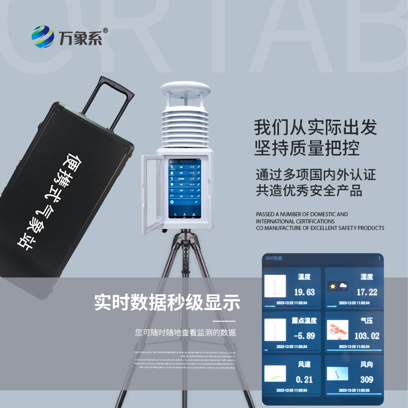 ??一機在手，氣象萬千：十要素便攜式氣象站