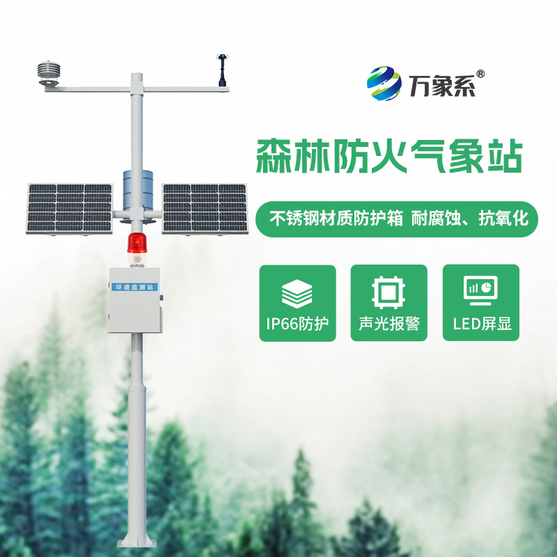 ??森林防火氣象監測系統：氣象監測如何嗅到無形的火險？